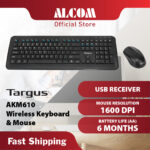 TARGUS AKM610 Wireless Keyboard & Mouse Combo