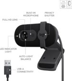 LOGITECH BRIO 100 Webcam - Image 6