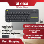 LOGITECH K400 PLUS Wireless Keyboard