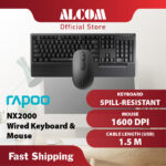 RAPOO NX2000 Wired Keyboard & Mouse Combo