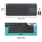 LOGITECH K400 PLUS Wireless Keyboard - Image 8