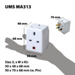 UMS MA313 Multi-Way Adapter - Image 6