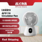 UNIDEN AF5110 6" Intelligent DC Circulator Fan