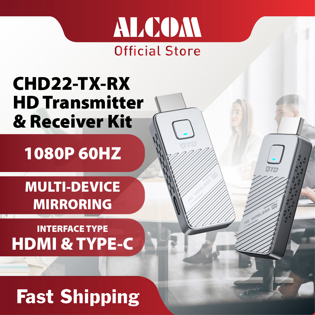 chd22 TD CHD22-TX-RX Wireless HDMI Transmitter & Receiver Kit - Image 1