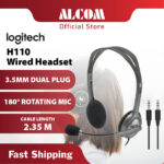 LOGITECH H110 Wired Headset