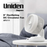 UNIDEN AF5111 9" Oscillating DC Circulator Fan - Image 2