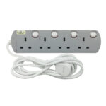 UMS 8413-N 4 Gang Extension Socket - Image 3