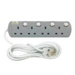 UMS 8413-N 4 Gang Extension Socket - Image 4