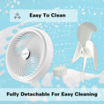 UNIDEN AF5111 9" Oscillating DC Circulator Fan - Image 6
