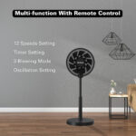 UNIDEN AF5120 3D Oscillating DC Stand Fan - Image 6