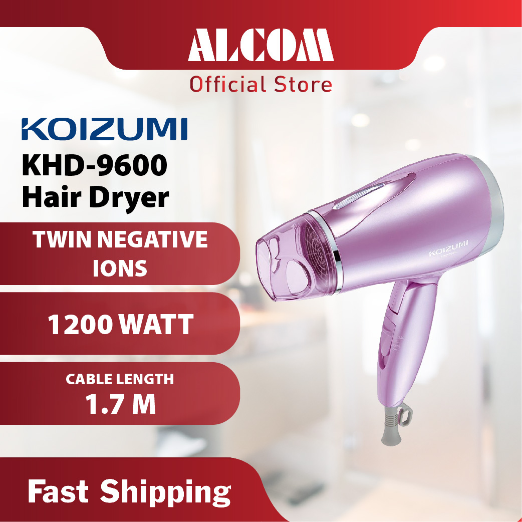 khd-9600_violet KOIZUMI KHD-9600 Hair Dryer - Image 1