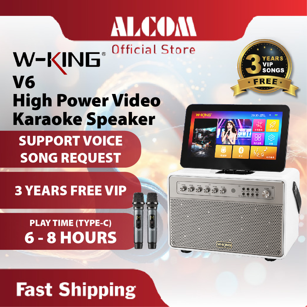 v6_2 W-KING V6 Karaoke Video Speaker - Image 1