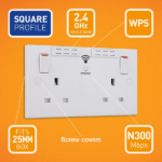 BRITISH GENERAL 922WR Wi-Fi Socket Range Extender - Image 2