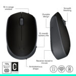 LOGITECH M170 Wireless Mouse - Image 7