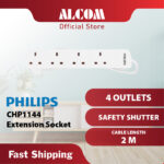 PHILIPS CHP1144 4 Gang Extension Socket