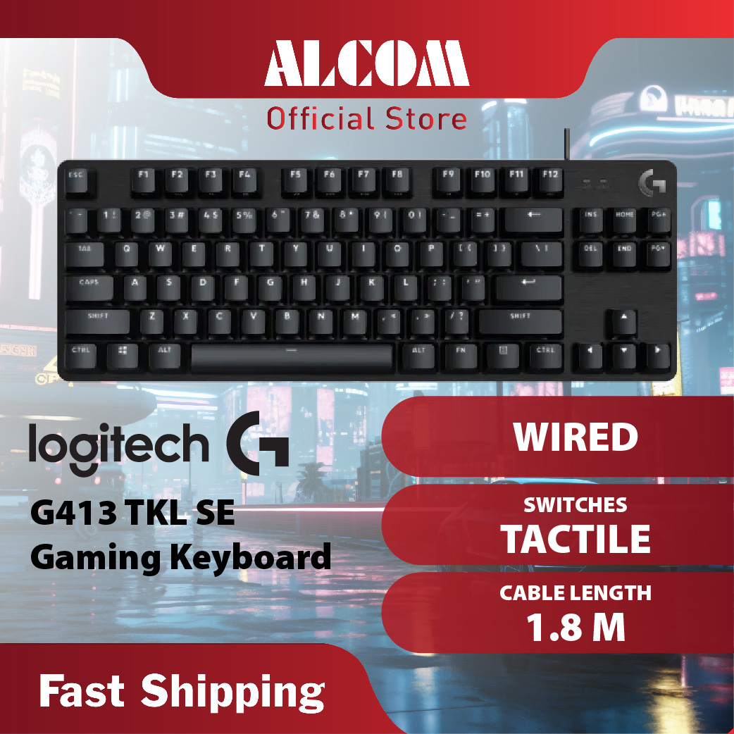 g413 tkl se LOGITECH G413 TKL SE Wired Gaming Keyboard - Image 1