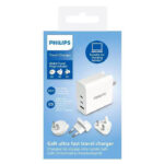 PHILIPS DLP2682 USB-A & 2 Type-C Wall Charger - Image 3