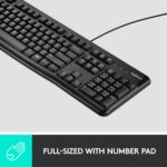 LOGITECH MK120 Wired Keyboard & Mouse Combo - Image 4