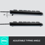 LOGITECH MK120 Wired Keyboard & Mouse Combo - Image 7