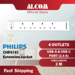PHILIPS CHP4141 4 Gang Extension Socket